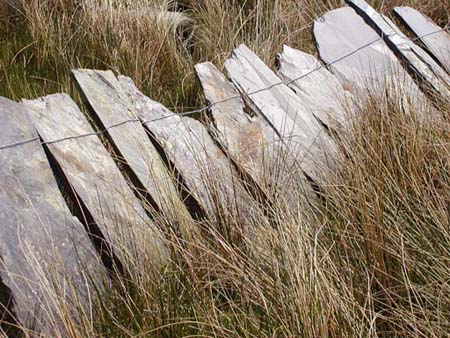 slate fence - Cwmorthin